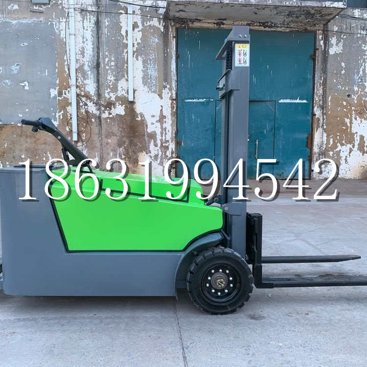 夏县小型电动叉车1吨2吨步行站驾式电瓶堆高充电装卸车液压升降车铲车